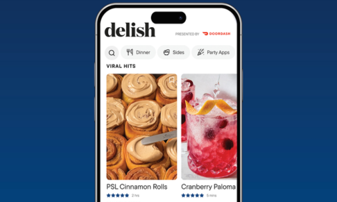 Delish (USA) launches app