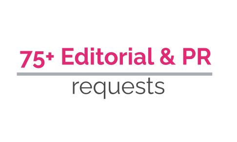 75+ live editorial & PR opportunities: weekly Dd round-up