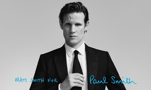 Paul Smith unveils Matt Smith as face of new campaign