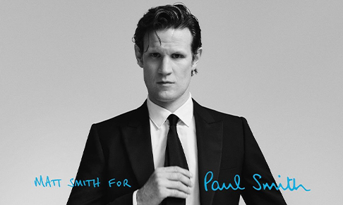 Paul Smith unveils Matt Smith as new face of campaign