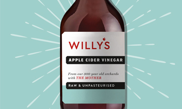 Apple Cider Vinegar brand Willy's appoints PR 