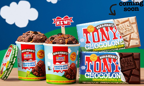 Ben & Jerry’s collaborates with Tony's Chocolonely