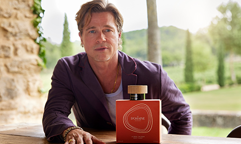 Brad Pitt launches LE DOMAINE skincare