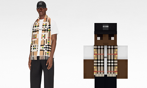 Burberry collaborates with Minecraft