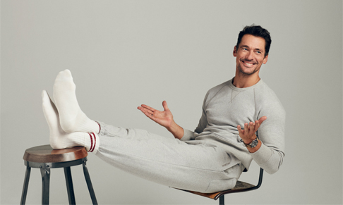 David Gandy unveils David Gandy Wellwear