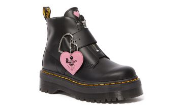 pink suede dr martens