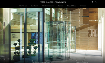 Estée Lauder Companies UK and Ireland unveil first corporate regional website