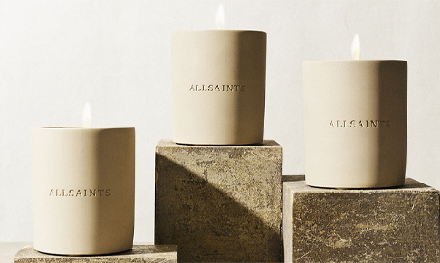 Fashion retailer AllSaints launches candle collection