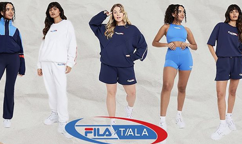 Grace Beverley's clothing brand TALA partners with FILA 
