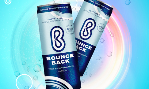 Health drink Bounce Back signs KCPR