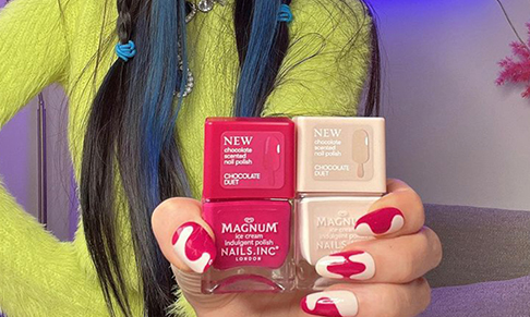 Ice cream brand Magnum collaborates with Nails.INC