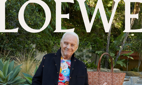 LOEWE unveils Anthony Hopkins as face of new collection 