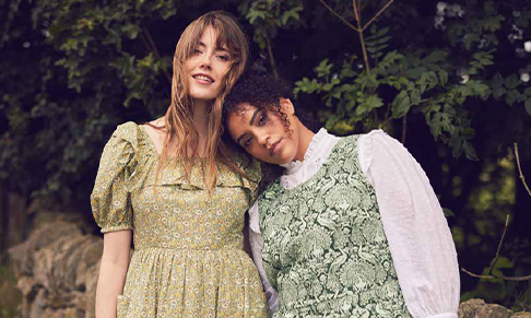 Laura Ashley collaborates with vintage clothing brand Joanie