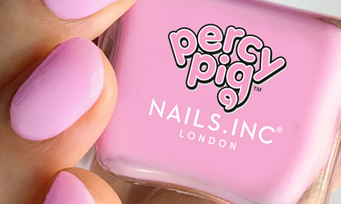 Marks & Spencers' sweets brand Percy Pig collaborates with Nails.INC