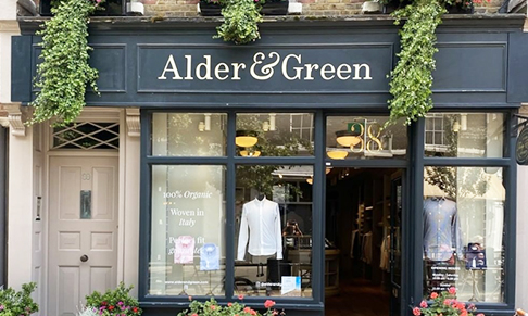 Menswear brand Alder & Green debuts London store