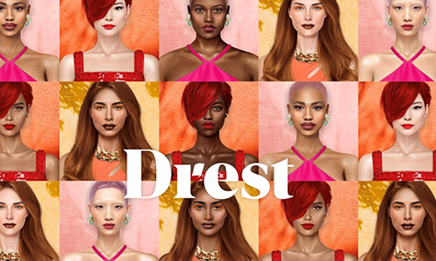 Mobile fashion game DREST collaborates with hair expert Josh Wood 