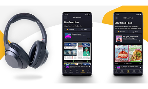 Readly launches podcasts on platform