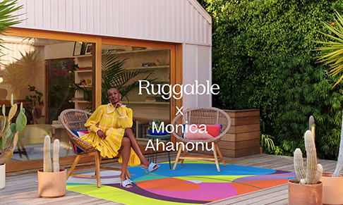 Ruggable collaborates with Monica Ahanonu