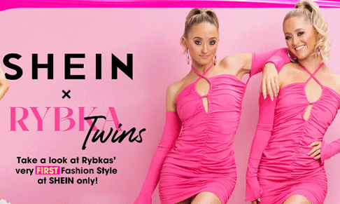 SHEIN collaborates with the Rybka Twins