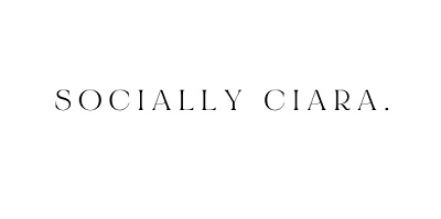 SOCIALLY CIARA - Freelance Social Media Manager job ad - LOGO