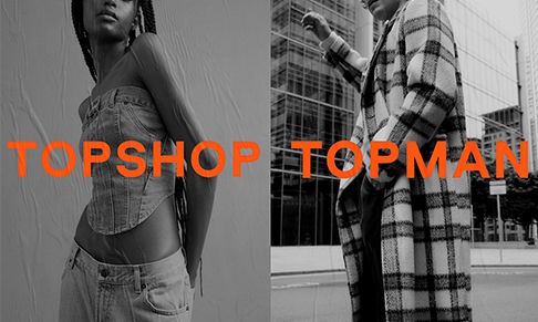  Topshop/Topman appoint Exposure and reveal new visual identity