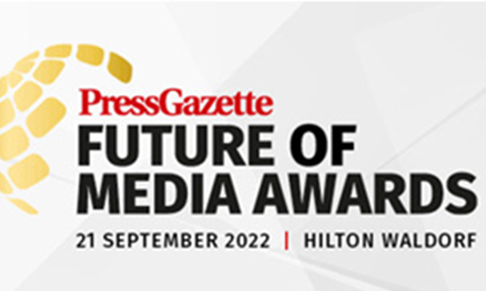 The Press Gazette Future of Media Awards entries open 