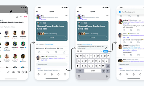 Twitter tests new option to start a Space about a chosen tweet