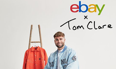 eBay unveils Tom Clare as pre-loved ambassador