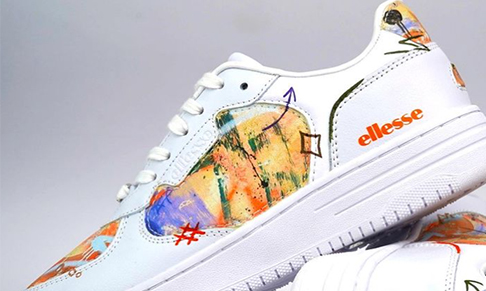 ellesse collaborates with Google and MattB Customs