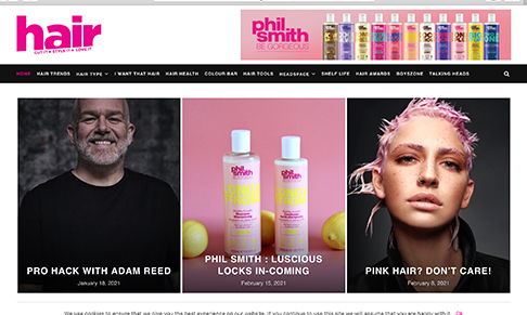 Online title HAIR launches with new editor and digital editor - DIARY directory Online title HAIR launches with new editor and digital editor - DIARY directory