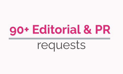 90+ live editorial & PR opportunities: weekly Dd round-up