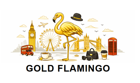 Christmas Gift Guide - Gold Flamingo