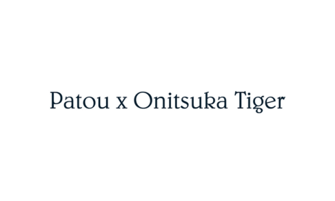 French fashion brand Patou collaborates with Onitsuka Tiger