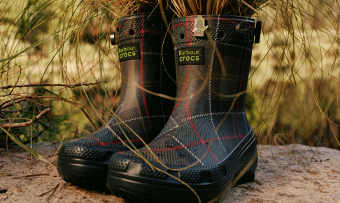 British lifestyle brand Barbour collaborates with Crocs