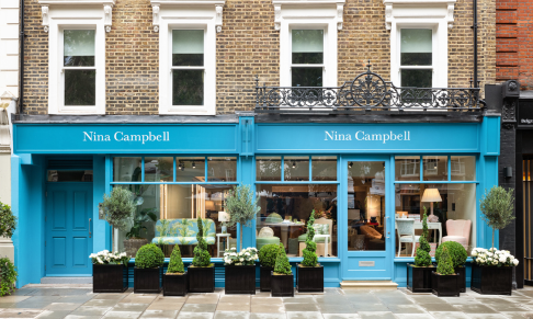 British interior designer Nina Campbell appoints representation