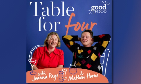 Good Food launches podcast co-hosted by Joanna Page and Mathew Horne