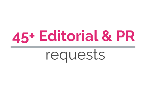 45+ live editorial & PR opportunities: weekly Dd round-up