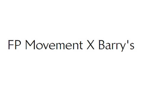 FP Movement collaborates with boutique fitness studio Barry's