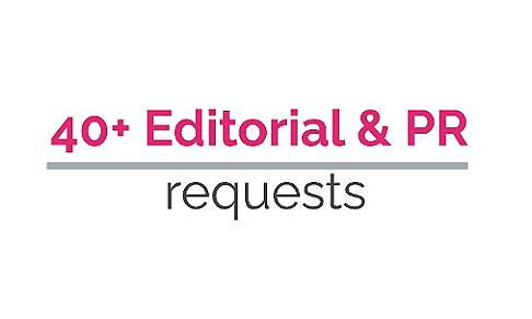 40+ live editorial & PR opportunities: weekly Dd round-up