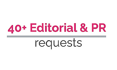 40+ live editorial & PR opportunities: weekly Dd round-up