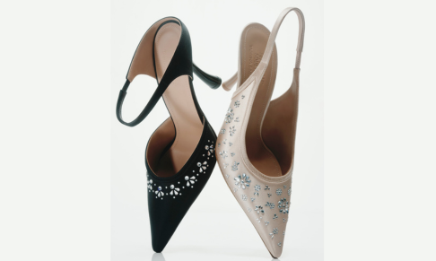 Malone Souliers collaborates with British fashion designer