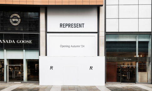 British luxury brand Represent debuts UK store 