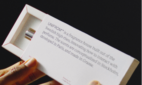 1996pr announces fragrance account win Unifrom