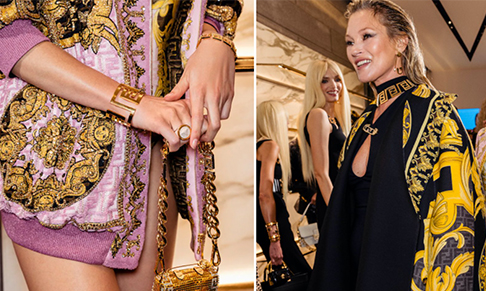 Fendi collaborates with Versace 