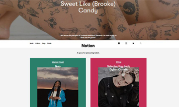 Notion Mag Notion Magazine launches new digital platform and appoints digital editor
