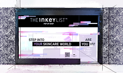 The INKEY List enters physical retail space with first pop-up