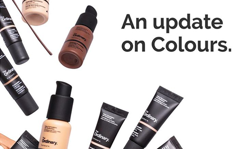 The Ordinary to discontinue make-up range in January 2023