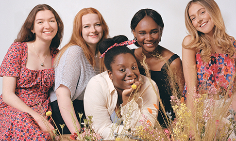 hush debuts first-ever collection by in-house interns 